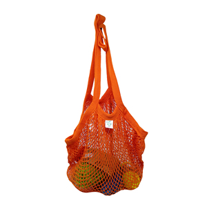 Sac de courses en coton recyclable et écologique, réutilisable, avec filet de rangement pour fruits, certifié GOTS, personnalisable - Product Image 3