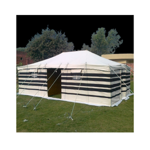 Tienda de refugio de lona de algodón de lujo, marco de Jamalon de hierro, nuevo diseño, tienda de desierto de Oriente Medio para Qatar, Kuwait, Arabia Saudita, Emiratos Árabes Unidos - Product Image 5