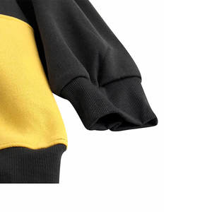 2021 Custom mens towel applique embroidery <b>hoodies</b> men chenille embroidered patches sweatshirt pullover hoodie - Product Image 5