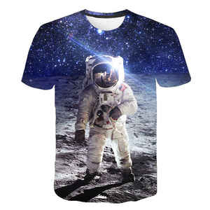 Custom Unisex 100% Cotton Digital Printed Short Sleeve Casual T-<b>Shirt</b> High Quality 180 Grams Heavyweight Knitted Breathable - Product Image 2