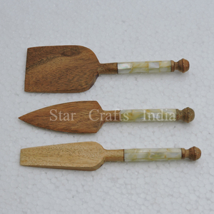 Eco Friendly Hot Selling Cutlery Cheese <b>Set</b> Stainless Steel With Resin Handle Cheese Slicer Cutter <b>Knife</b> <b>Set</b> At Affordable Price - Product Image 6