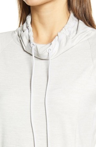 Nouvelle mode d'hiver, pull à manches longues de couleur unie de haute qualité, sweat-shirt décontracté pour femmes, THANI AEIL SPORTS WEAR, polaire - Product Image 3