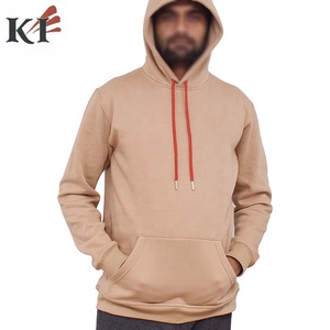 Sweat à capuche en molleton de coton écologique pour homme avec logo personnalisé, poche, tissu 320g, hiver, origine USA - Product Image 3