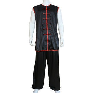 Uniforme de artes marciales sin mangas, traje de Tai Chi, Taichi, Wushu, Nanquan - Product Image 3