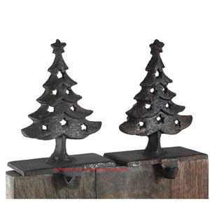 Soportes decorativos de árbol de Navidad para el hogar y el jardín, medias hechas en la India - Product Image 1