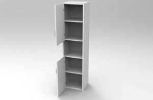 Armoire de salle de bain en bois exclusif à montage mural en aggloméré de luxe de couleur blanche avec 2 portes de Turkiye Best-seller - Product Image 2