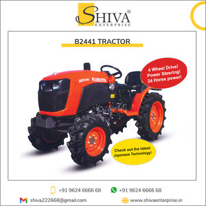 Nouveau tracteur agricole compact 24HP Kubota B2441 du fournisseur mondial 1123cc système d'embrayage sec à plaque unique fabriqué au Japon engrenage moteur 4WD - Product Image 2