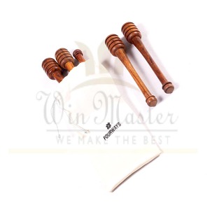 กระบวยน้ำผึ้งผึ้งทำจากไม้สำหรับใช้ในครัวเรือน - Product Image 5