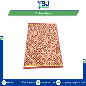 Various Designs Available PP Plastic Woven Picnic <b>Mat</b> - Product Image 2