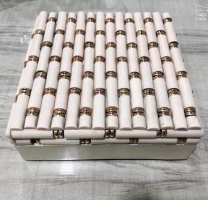 Boîtes de décoration pour la maison de style américain, ensemble de 3, en résine MDF, faites à la main, couleur personnalisée, forme carrée, design unique d'artisans indiens - Product Image 2