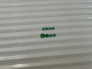 ธรรมชาติไม่ได้รับการสอบเทียบ1มิลลิเมตรถึง4.50มิลลิเมตรรอบที่มีคุณภาพดีผสมแซมเบียมรกตล็อตการผลิตเครื่องประดับ100% สีธรรมชาติ AAA + - Product Image 3