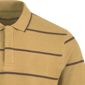 Camiseta informal elástica transpirable para hombre, Polo a rayas, para correr rápido - Product Image 4