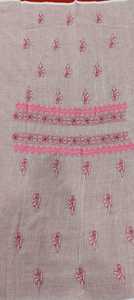 KURTI-Pantalón corto de diseñador y hermoso, con bordado de hilo blanco, Chikankari, 2021 - Product Image 6