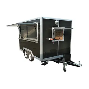 High qualität kommerziellen roller mobile heißer hund warenkorb lebensmittel vending trailer