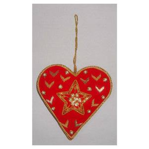 Adornos Navideños Colgantes en Forma de Corazón - Product Image 1