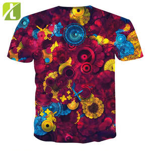 Camiseta con estampado digital 3D para hombre, camiseta informal para parejas, directa de fábrica, manga corta creativa, moda europea y americana, nueva - Product Image 2
