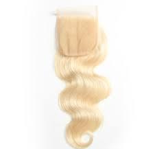 HAMDAAN IMPEX Soft Indian Wave Blonde Remy Hair Extensions et perruques en vrac avec fermeture à lacet faites à la main en Inde - Product Image 6