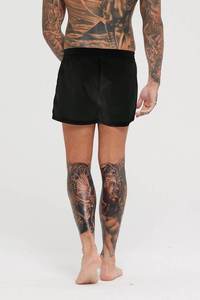 Hot Summer Men's Casual Cotton Shorts Fashion Style Boardshort Bermuda with <b>Elastic</b> Drawstring Waist Breeches Beach Beach Shorts - Product Image 2