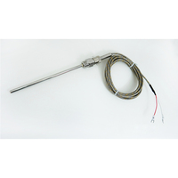 Sensor de Temperatura de Termopar de Acero Inoxidable Tipo K J E T, Exportado desde Singapur e Indonesia