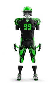 Camiseta de Fútbol Americano Personalizada al por Mayor, Impresa por Transferencia de Calor, Transpirable, Talla Grande, para Adultos, Manga Corta, Verano, 100% - Product Image 5