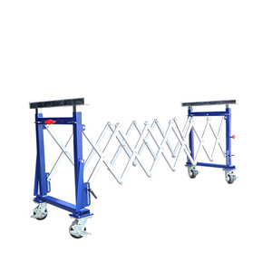 TABLE de travail pliable en acier inoxydable, simple AUSAVINA QLI - Product Image 2