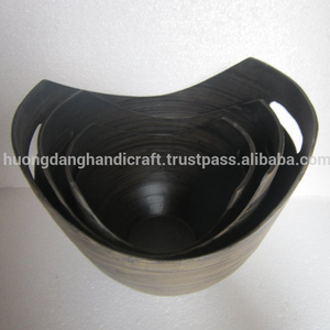 Bamboo bowl vietnam for Fruit/Salad/Snack - Product Image 5