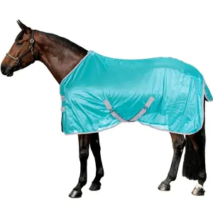 Top Quality Fly Sheet Horse Rugs Bright Turquoise Color Insect Buster Fly Rugs