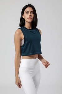 Fabricante Fortuners ofrece camisetas deportivas de algodón hechas a medida, camisetas sin mangas para correr, camisetas cortas para gimnasio, camisetas deportivas sexys para yoga para mujer. - Product Image 6