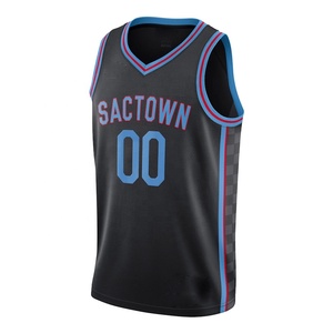 Nouveauté - Vêtements de sport - Logo personnalisé imprimé - Tissu 100% polyester - Meilleur prix - Maillot de basket-ball - Product Image 1