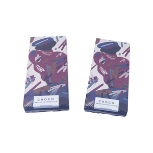 Custom Logo Box Custom Design And Logo Holographic Glossy Or Matt Lamination Mushroom Chocolate Bar Packaging Box