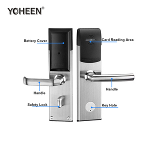 ระบบล็อคประตูโรงแรมอัจฉริยะ 304 สแตนเลสคุณภาพสูง รองรับ RFID, อิเล็กทรอนิกส์, Wifi, BLE ควบคุมผ่านแอพพลิเคชั่น สำหรับโรงแรมระดับ 5 ดาว - Product Image 6