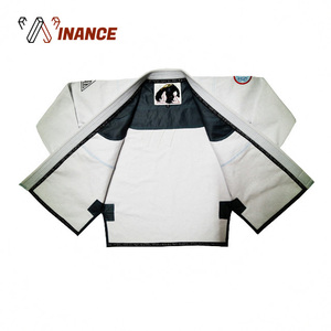 Nouveau Design sur mesure maille renfort Judo Gi brésilien Jiu Jitsu Kimono ensembles MMA formation coton Arts martiaux porter - Product Image 2
