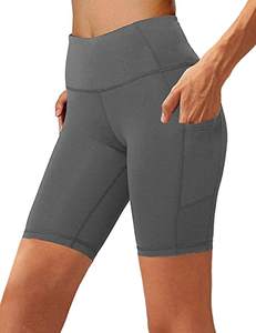 Short de motard de haute qualité, poches latérales, levage des fesses, ceinture, entraînement, Yoga, Fitness, froncé, levage des fesses, short, vente en gros, - Product Image 3
