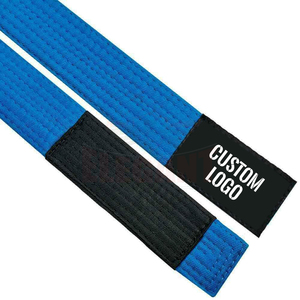 Bordado personalizado Gi cinturones hombres PVC de alta calidad todos los tamaños colores 4cm Grappling Samurai Judo Karate Judo Taekwondo BJJ - Product Image 6