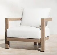 Fauteuil en bois massif pour salon, design simple, moderne et élégant, super confortable, exporté d'Indonésie, prix de gros