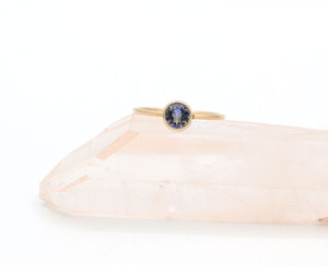 อัญมณี Tanzanite มาใหม่9K แหวนทองสีเหลืองล้วนทำด้วยมือเครื่องประดับแหวนหมั้นสำหรับผู้หญิงขายส่ง - Product Image 6
