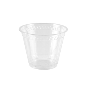 Verre transparent jetable en plastique PET, XDJ-CPET-92-9 ml, 9oz, emballage alimentaire, cristal transparent, pour boisson, avec tasse en PET - Product Image 2
