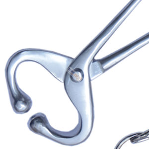 Porte-bouledogue en acier inoxydable avec chaîne pour bétail - Réutilisable et durable - Product Image 2