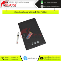 Carpeta de clip A4 de alta calidad con contadores y marcadores, accesorios de fútbol al por mayor para entrenadores para fútbol
