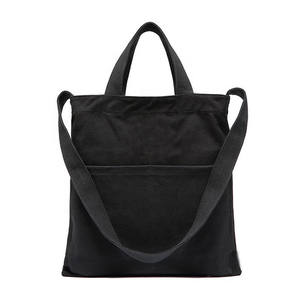 Bolso Tote de algodón puro ecológico personalizado de la mejor calidad, diseño moderno a la venta a bajo precio para ir de compras - Product Image 1