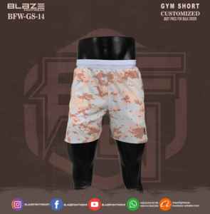 Blaze กางเกงชายหาดสามในสี่ของผู้ชายกางเกงขาสั้นตาข่ายสามเหลี่ยมสำหรับกิจกรรมกลางแจ้งกางเกงขาสั้นฮิปฮอปลำลองพิมพ์ลาย2025ตามสั่งฤดูร้อน - Product Image 3