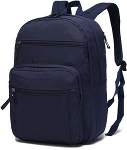 Mochila escolar de gran capacidad hecha a medida, alta calidad, informal, para viajes al aire libre, senderismo, Camping con patrón de paneles USB - Product Image 2