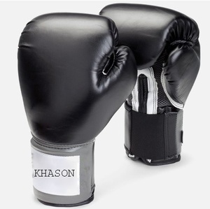 KHASON, MUESTRA CON ENVÍO GRATUITO, NEGOCIABLE, KARACHI, GUANTES DE BOXEO DE CUERO PROFESIONALES DE ALTA CALIDAD, DISEÑO PERSONALIZADO - Product Image 1