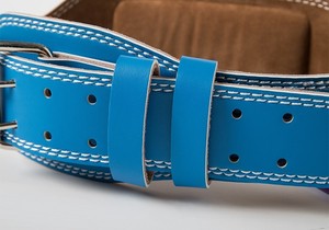 Ceinture de levage de gymnastique en cuir de vachette personnalisée unisexe ceinture de protection d'haltérophilie d'entraînement de musculation - Product Image 3