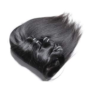 Extensiones de cabello humano brasileño, Cabello 100% virgen Remy sin procesar - Product Image 1