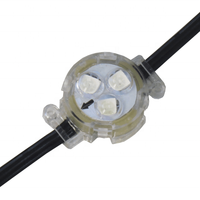 Lumière LED Pixel Ws2811 9mm 4 Éclairage Rgb 2 X1 Bandes de Montage d'Affichage google 3 Module de Couverture LED Pixel Lumières