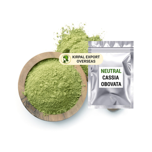 Polvo de Tratamiento Capilar Herbal de Henna Neutra Incolora de Cassia Obovata Orgánica, Fabricante OEM, Etiqueta Privada, Formato en Polvo - Product Image 2