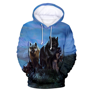 Atest-Sudadera con capucha de dos tonos para hombre, suéter de forro polar hecho a medida, con diseño de dos tonos, 2023 - Product Image 5