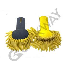 Precio razonable de venta a granel, parches de alambre de lingotes personalizados profesionales, charreteras de rango de hombro hechas en Pakistán - Product Image 4