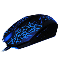 Mouse Gaming Optik USB Berkabel Laris Manis dengan Lampu LED Keren Dari Produsen Layanan OEM di Cina.